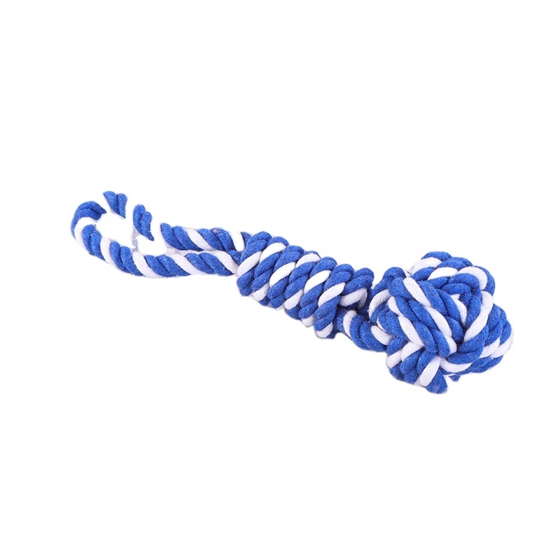 Pets Dog Toys for Medium Breed Dogs Rope Dog Ball Aggressive Chewers Cotton Rope