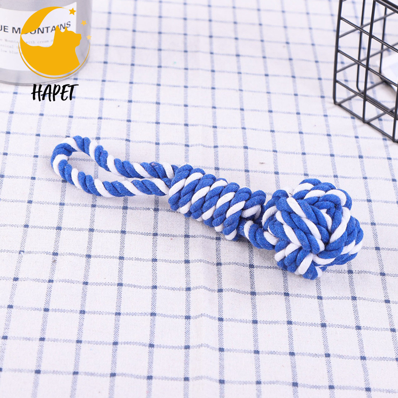 Pets Dog Toys for Medium Breed Dogs Rope Dog Ball Aggressive Chewers Cotton Rope