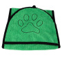 Pet Easy Wear Dog Bath Towel Luxuriously Soft Fast Drying 400gsm Microfiber Soft Belt With Pocket