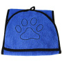 Pet Easy Wear Dog Bath Towel Luxuriously Soft Fast Drying 400gsm Microfiber Soft Belt With Pocket