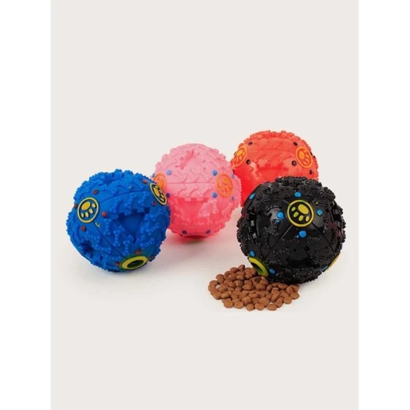 Pet toys Leaky ball Barking ball dog vocalizing toy snack leaky device grinding teeth gnawing training dog ball wholesale