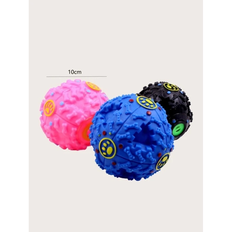Pet toys Leaky ball Barking ball dog vocalizing toy snack leaky device grinding teeth gnawing training dog ball wholesale
