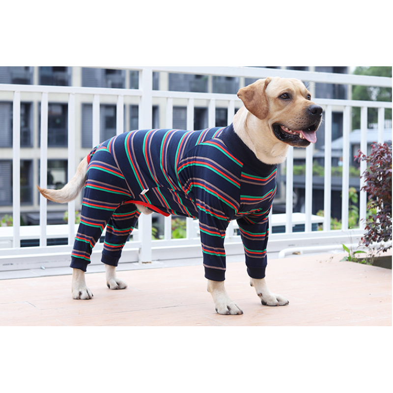 Dog High Elastic Recovery Suit Abdominal Wound Surgery Wear Pet Pajamas Prevent Licking Wounds Postoperative Shirt