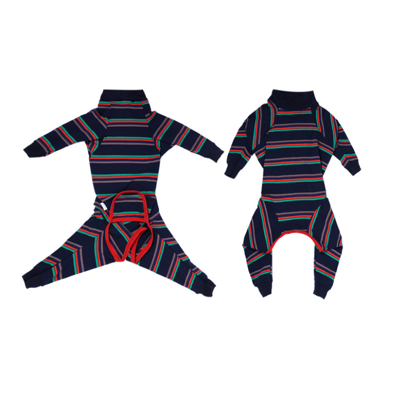 Dog High Elastic Recovery Suit Abdominal Wound Surgery Wear Pet Pajamas Prevent Licking Wounds Postoperative Shirt