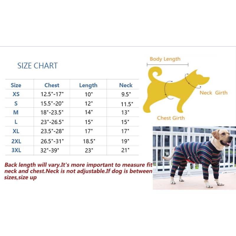 Dog High Elastic Recovery Suit Abdominal Wound Surgery Wear Pet Pajamas Prevent Licking Wounds Postoperative Shirt