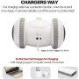 LED Light 360 Degree Rotation Interactive Cat Toy Rechargeable Automatic Irregular Moving Cat Toys for Indoor