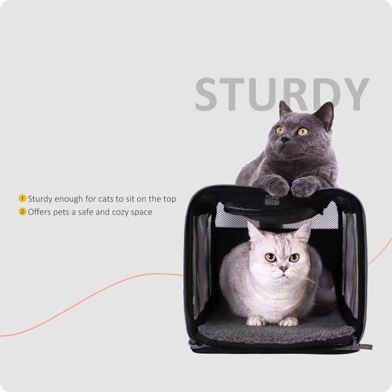 Soft Pet Travel Carrier Bag or Large and Medium Cats Pet Bag