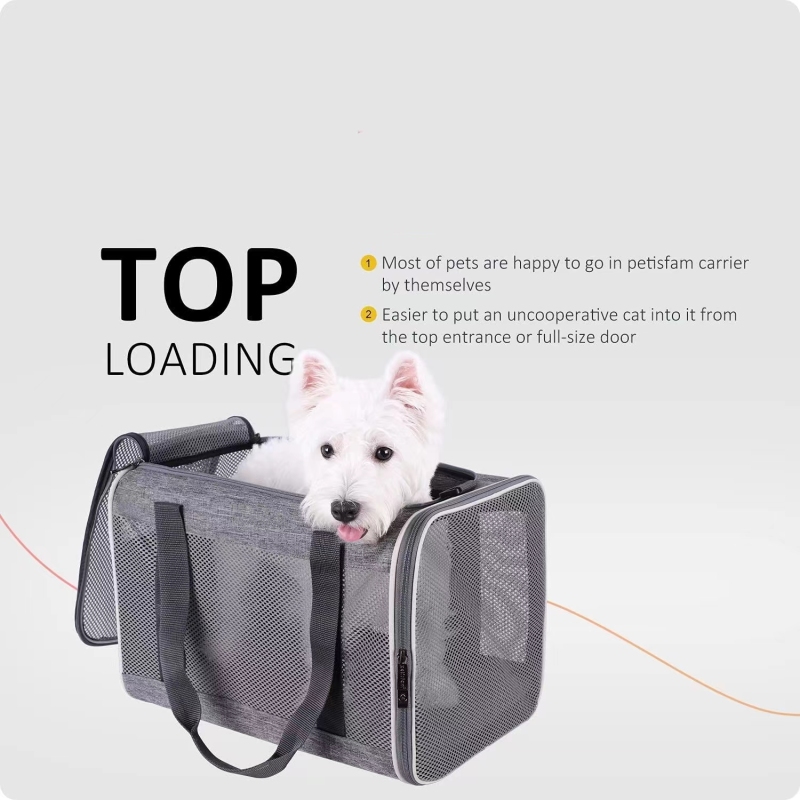 Soft Pet Travel Carrier Bag or Large and Medium Cats Pet Bag