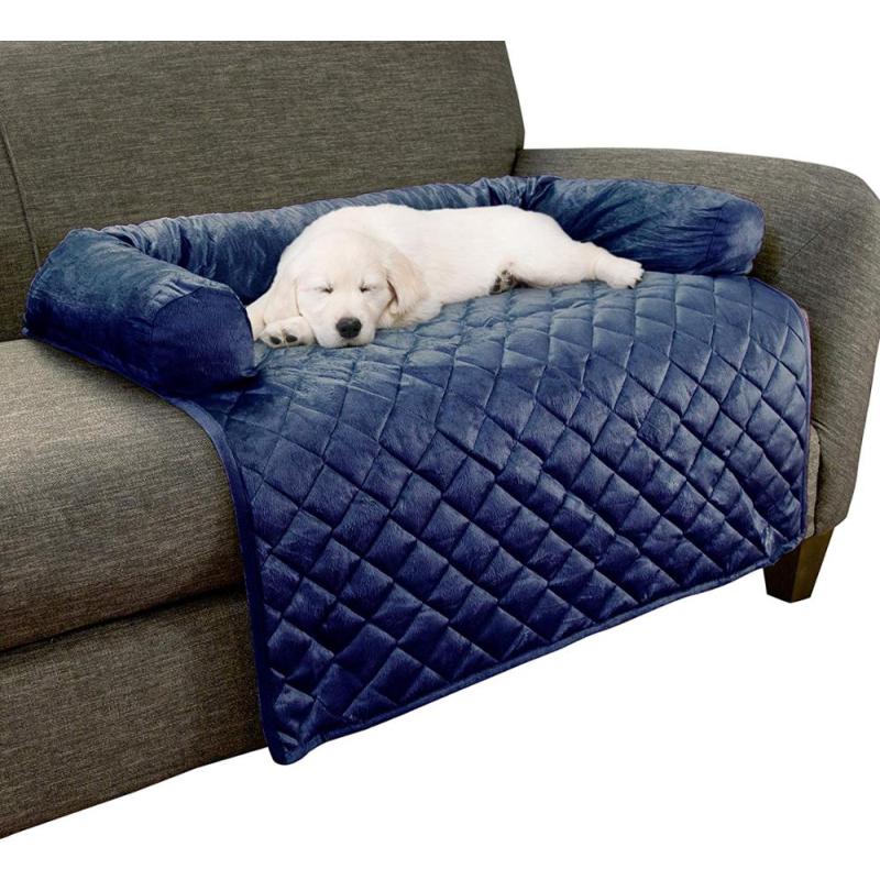 Amazon Waterproof Furniture Protector Pet Sofa Cover with Bolster Collection waterproof pet seat covers
