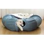 Indoor Cats with Removable Central Mat Cat Donut Tunnel Toys Pet Play Bed Indoor