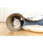 Indoor Cats with Removable Central Mat Cat Donut Tunnel Toys Pet Play Bed Indoor