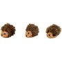 Hedgehog Den Puzzle Set Toy for Pet Burrow Hide Seek Squeaky Plush Dog Toy Interactive Pet Chew Toys