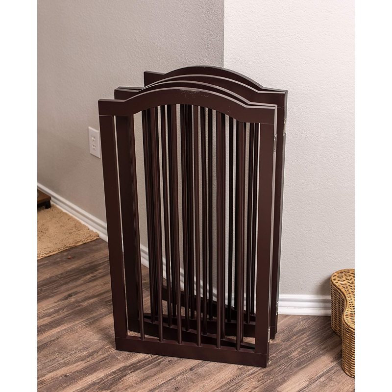 Pet Gate with Arched Top - 3 Panel