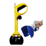 Long Handle Portable Pet Pooper Scooper  High Strength Material and Durable Spring Pooper scooper