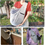 Hands Free Bag Buckle Dog Sling Carrier net Pocket pet Bag
