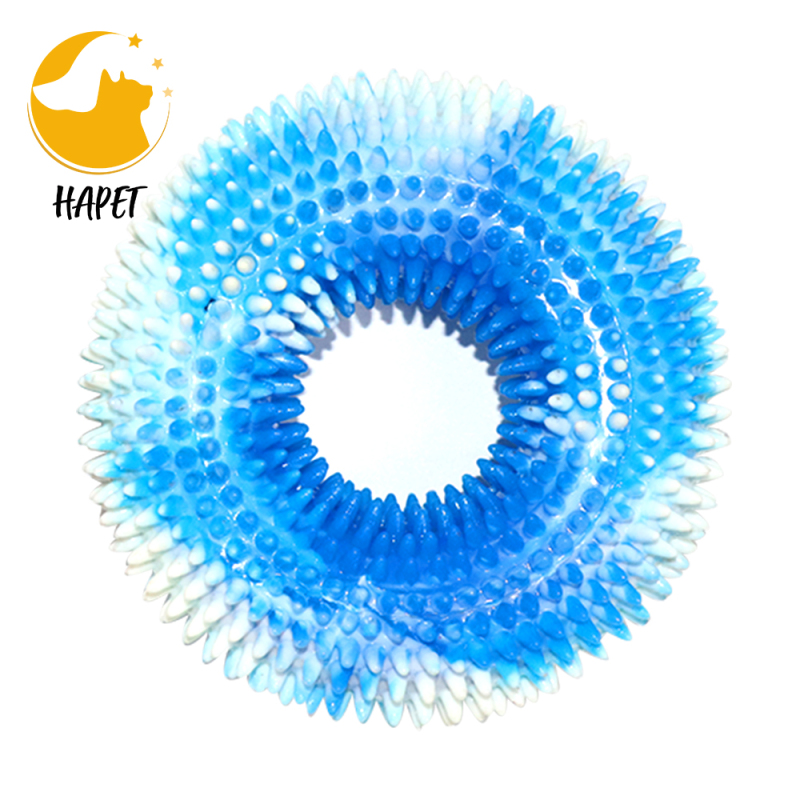 Dog Squeaky Chew Toy Dog Balls for Aggressive Chewers Dental Teething Cleaning and Training
