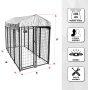 Waterproof Cover Wire Fence Kennel Ideal Kennel for Dog