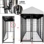 Waterproof Cover Wire Fence Kennel Ideal Kennel for Dog