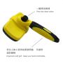 Self Cleaning Slicker Brush Gently Removes Loose Undercoat, Mats and Tangled Hair