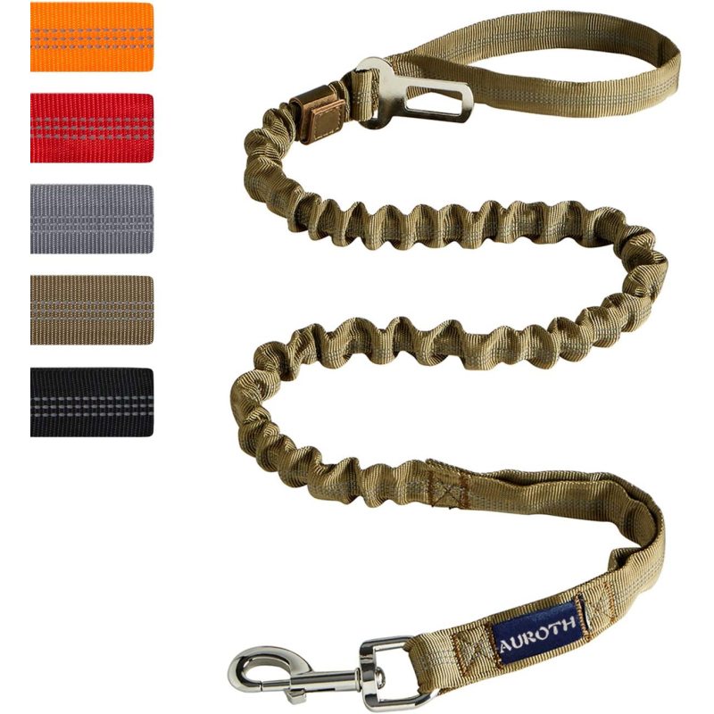 Shock Absorption Dog Training Leash for Bungee Medium Large Breed Dogs