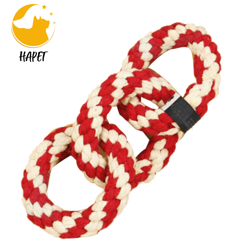 Dog Chew Rope Toys Set for Large Small Teething Pets Tough Teething Rope
