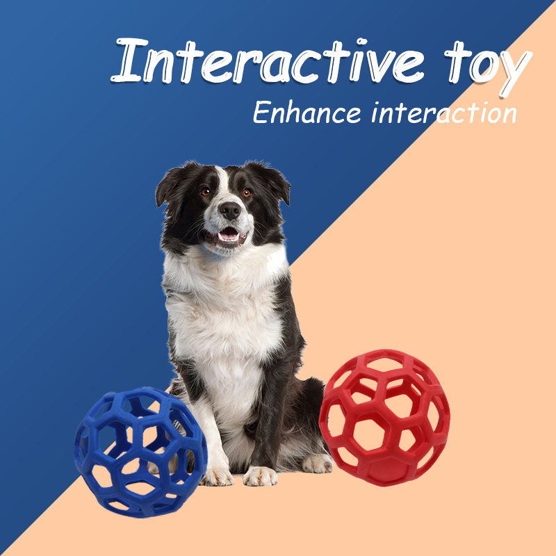 Roller Dog Fetch Treat Dispenser Puzzle Ball