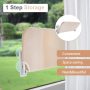 Cat Window Perch Foldable Cat Hammock Saving Space Cat Bed All Around 360 Sunbath and Lower Support Safety Iron