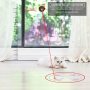 Automatic On/Off and Silent Interactive Cat Toy Rechargeable Motion Activated for Indoor