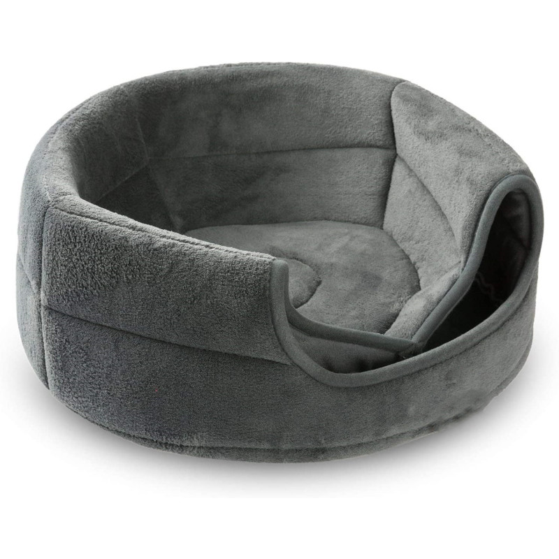 Self Warming Foldable Cat Dog Cushion Bed House High Elastic Foam Cave Tent Sleeping Bag Hooded Pet Bed Burrow Hut Pet Condo