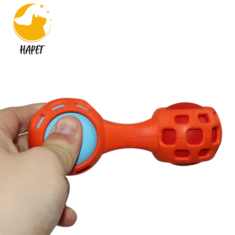 Durable Rubber Dog Toys for Aggressive Chewers,  Tough Toys for Training and Cleaning Teeth, Interactive Dog Toys