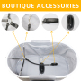 Wholesale High Quality Pet Dog Cat Washing Shower Grooming Bath Tub Basin Foldable Portable Elevated Folding Dog Bath Tub