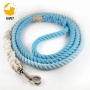 Hand Woven Rope Dog Leash Braided Cotton Heavy Duty Strong Durable Multi-Colored dog leash rope