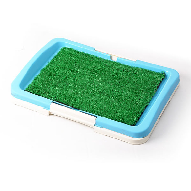 Factory Price New Design Easy Clean Plastic Dog Toilet Products Toilet Pad Dog Pet Toilet Tray For Dogs With Grass