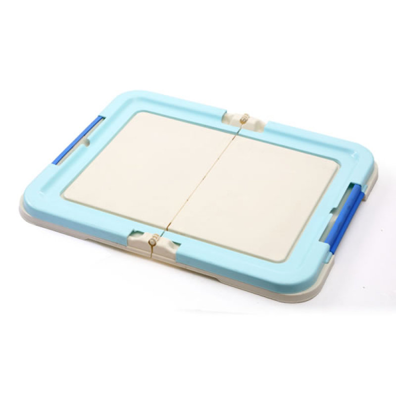 Factory Price New Design Easy Clean Plastic Dog Toilet Products Toilet Pad Dog Pet Toilet Tray For Dogs With Grass