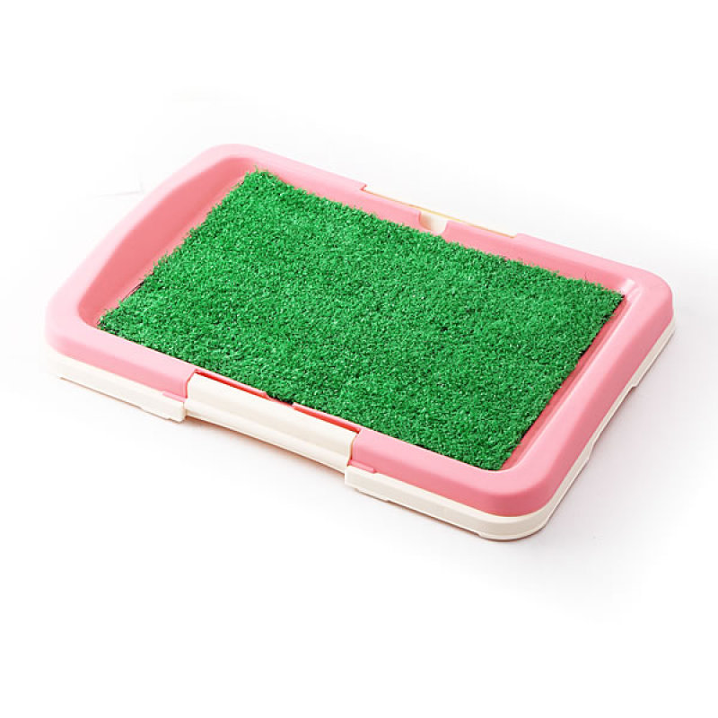 Factory Price New Design Easy Clean Plastic Dog Toilet Products Toilet Pad Dog Pet Toilet Tray For Dogs With Grass