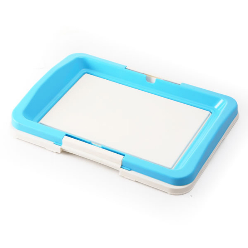Factory Price New Design Easy Clean Plastic Dog Toilet Products Toilet Pad Dog Pet Toilet Tray For Dogs With Grass