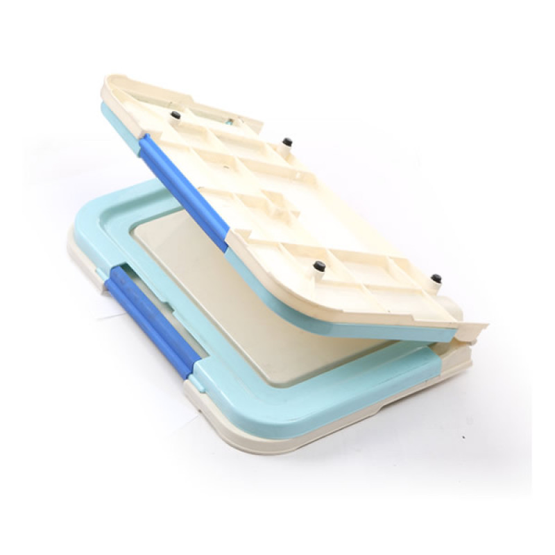 Factory Price New Design Easy Clean Plastic Dog Toilet Products Toilet Pad Dog Pet Toilet Tray For Dogs With Grass