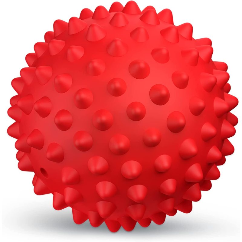 Dog Balls Squeaky Toys for Large Dogs Dog Toys for Aggressive Chewers Rubber Pet Toys