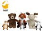 Dog Plush Toys Dog Squeaky Toys Set for Medium Large Dogs