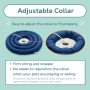 Comfy UFO Pet Recovery Collar Water-Resistant Dog Neck Donut E-Collar