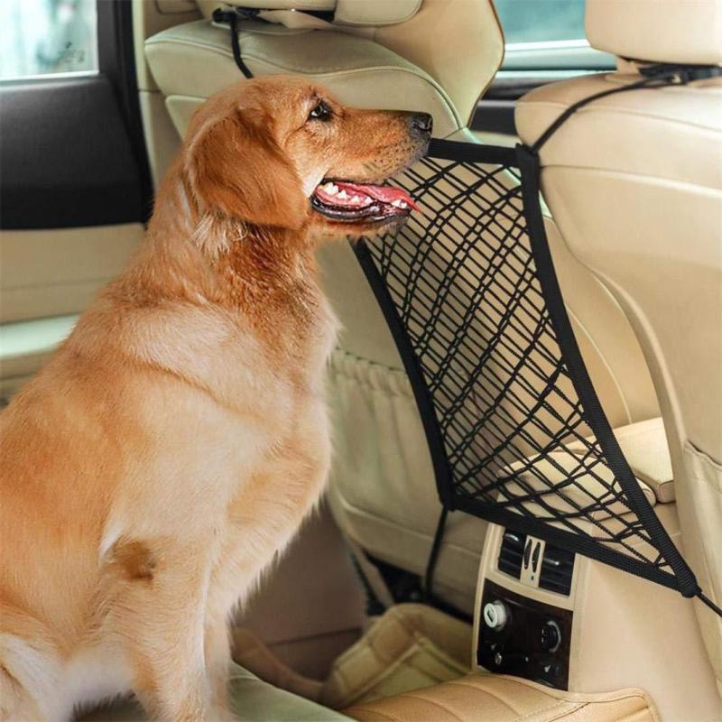 Breathable Pet Net Car Backseat Dog Barrier Safety Car Barrier For Dogs