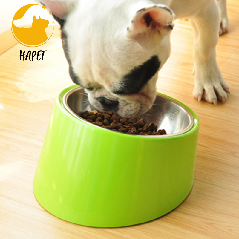 Cat bowl food diagonal cat bowl neck protection dog food bowl to prevent