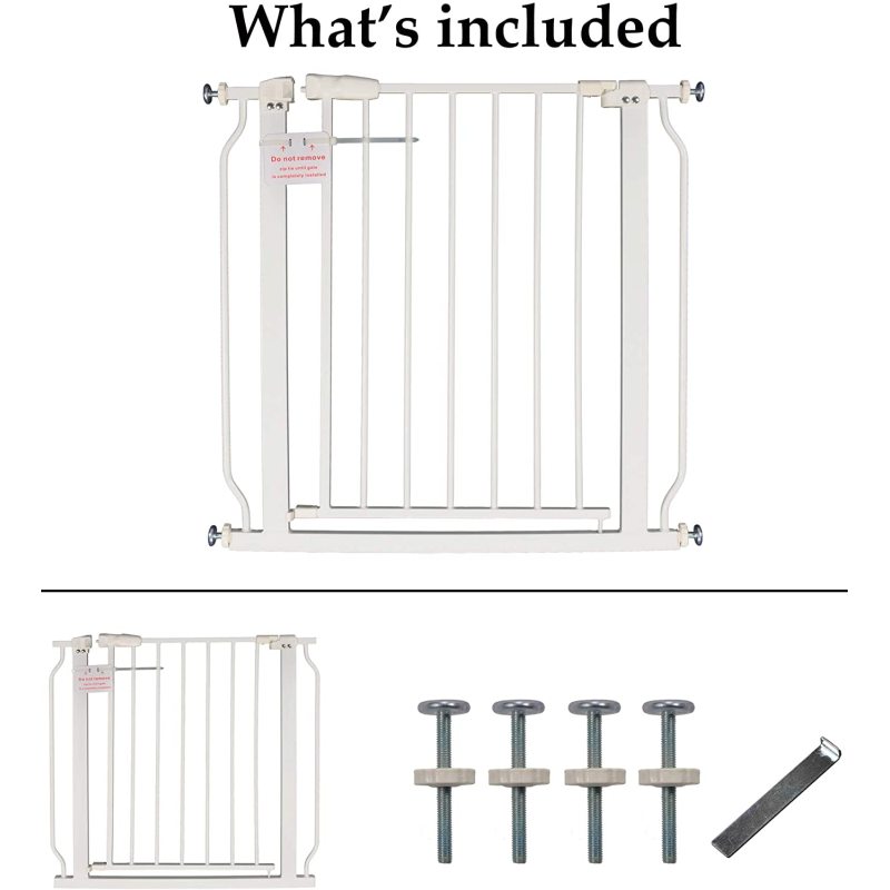 Easy Walk Thru Safety Gate Pet Stairways Used For Home Living Room Keep Pets Safety
