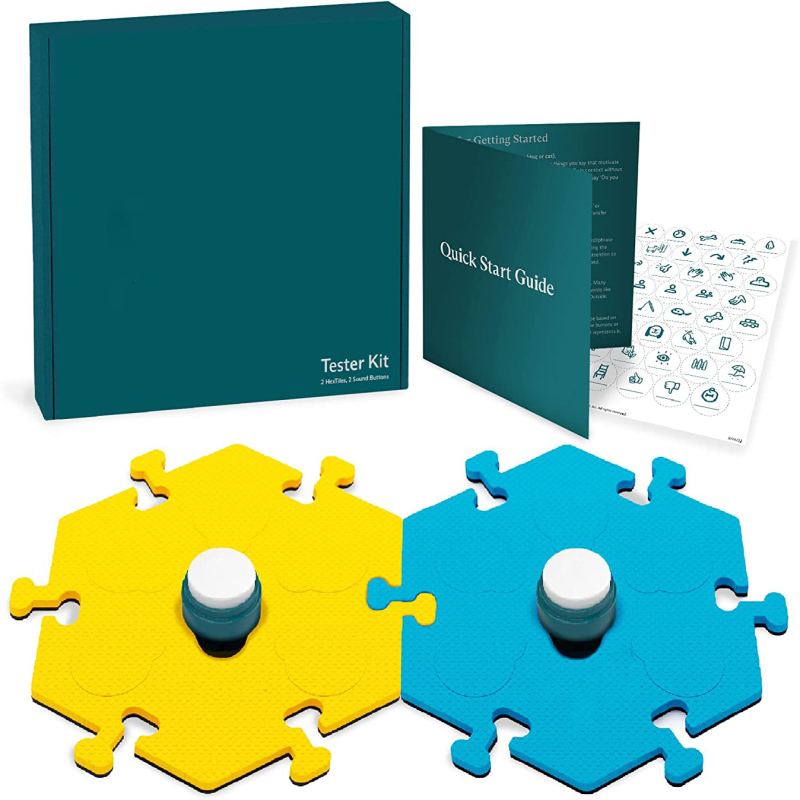 Dog Talking Button Tester Kit Favorite Recordable Sound Buttons for Pet Training Behavior Products