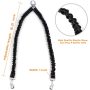 Comfortable Shock Absorbing Reflective Tangle Dog Leash for Dual Dog Training