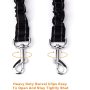 Comfortable Shock Absorbing Reflective Tangle Dog Leash for Dual Dog Training
