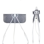 Foldable Pet Bathtub Pet Grooming Shower Tub for Indoor and Outdoor Body Washing