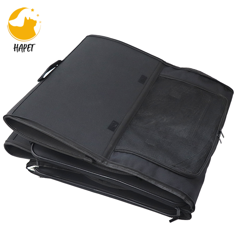 Cross border four seasons universal comfortable breathable folding portable cat delivery bag cat kennel pet supplies