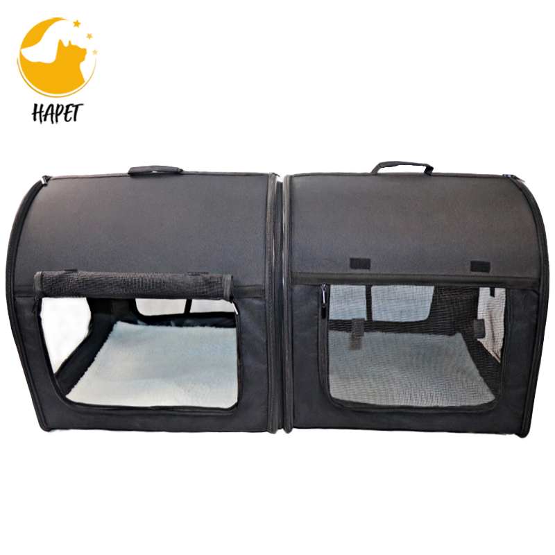 Cross border four seasons universal comfortable breathable folding portable cat delivery bag cat kennel pet supplies