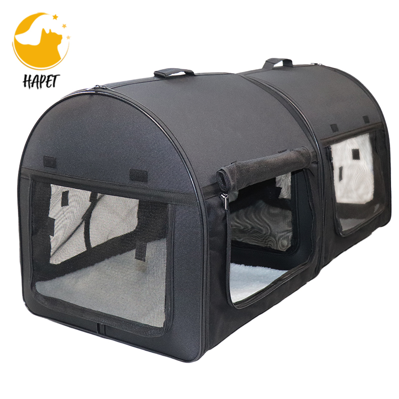 Cross border four seasons universal comfortable breathable folding portable cat delivery bag cat kennel pet supplies